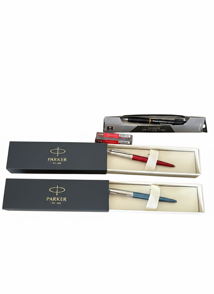 Kit De Bolígrafos Parker Jotter Y Portaminas Pilot The Shaker 0.5 mm