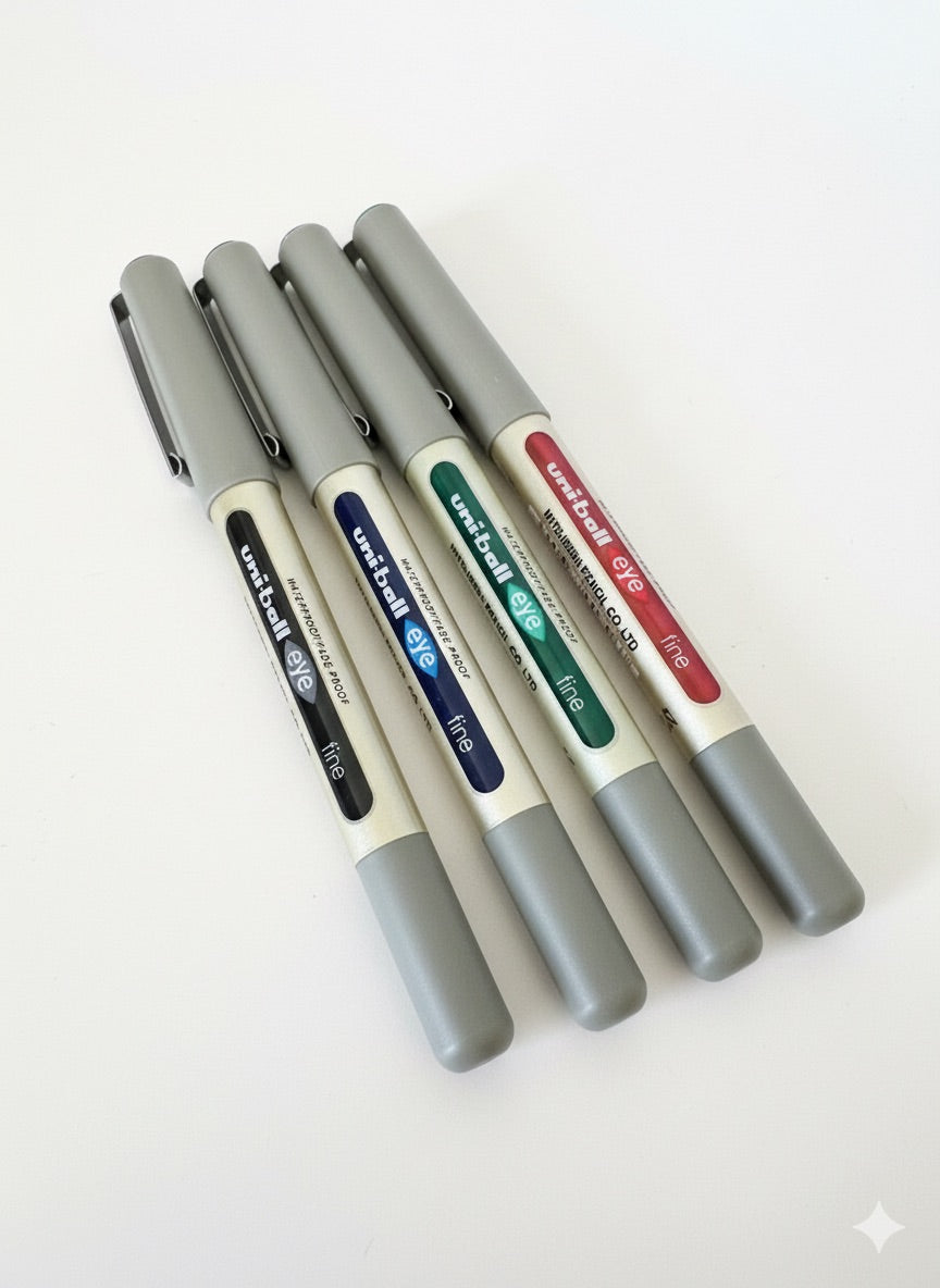 Set Escolar Bolígrafos Uniball, Lápices, Destacadores y Más