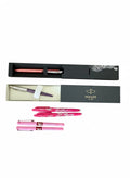 Kit De Bolígrafos Parker Jotter, Zebra Sarasa Grand Rosado Y Pilot Frixion y Hi Tecpoint
